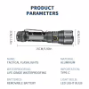 Ручной фонарь YEMAO YM-А60, 1200LM, TG LED, Zoom, 1x18650 аккум, TYPE-C - Image 9
