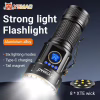Ручной фонарь YEMAO YM-F883X, 3000LM, 8*XTE LED, 1x18350+1*18650 аккум, TYPE-C - Image 4