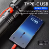 Ручний ліхтар YEMAO YM-G999-60W, 5000 LM, XH P360 LED, 8*18650 акум, TYPE-C - Image 2
