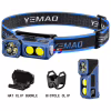 Налобный фонарь YEMAO YM-T615, 500LM, (White+Red), Сенсор, ЗУ Type-C - Image 6