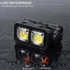 Налобний ліхтар K372/L-31-2COB(White+Red), Motion Sensor, Li-Ion акумулятор, індикація заряду, ЗП T - Image 3