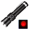 Ручной фонарь Police PLD-1812-T6 (Red), 1x18650, индикация заряда, ЗУ Type-C, zoom - Image 2