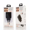 Мережевий зарядний пристрій REDDAX RDX-030 Dual USB (12 W, 2.4 A, 2 порти), Black - Image 1