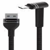 Кабель Reddax RDX-388 Type-C з функцією тримача (1 м, 2.4 A, тканина), Black - Image 3