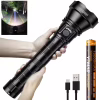 Ручний ліхтар YEMAO YM-98K2.0, 2840LM, TG LED, Zoom, 1x21140 акум, TYPE-C - Image 3