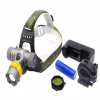 Налобный фонарь WD123, Акк., LED, Zoom, Авто заряд - Image 2