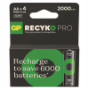 Аккумулятор GP Recyko Pro 2000mAh Eco, Ni-MH AA, 1.2V, 2.4A, LSD70-5, Box 4шт. - Image 1