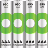 Аккумулятор GP Recyko 950mAh Eco, Ni-MH AAA, 1.2V, 2.4A, LSD70-5, Box 4шт. - Image 2