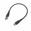 Кабель USB - Type-C короткий / Силиконовый / 30см - Image 1