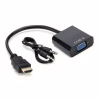 Адаптер перехідник HDMI на VGA + AUX конвертер активний процесор - Image 1