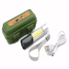 Ручний ліхтар Police BL-1501, ЗУ microUSB, Zoom, XPE+COB - Image 1