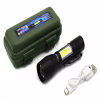 Ручной фонарь Police BL-513, RB261, ЗУ microUSB, Zoom - Image 1