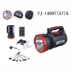 Ручной фонарь Yajia YJ-1908, 20W+22SMD LED, Power Bank, Солнечная панель, Led лампочки, Радио - Image 2