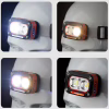 Налобный фонарь G08-2XPG, Белый; Жёлтый, LED Красный, Motion Sensor, Li-Ion аккумулятор, ЗУ Type-C - Image 3