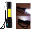 Ручной фонарь BL-627-TG+COB, Li-Ion аккумулятор, индикация заряда, ЗУ Type-C, zoom - Image 3