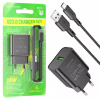 Сетевое зарядное устройство BOROFONE BA72A Spring (QC3.0, 18W) + кабель Type-C - Image 1