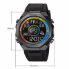 Часы наручные SKMEI 2209CKBK, COLORFUL/BLACK, Compass, Pedometer, 10351 - Image 3