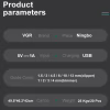 Набор машинка для стрижки волоc и бороды VGR V-644 - Image 4