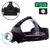 Налобный фонарь T50Pro, HP50, 3х18650, ЗУ MicroUSB, P50 LED, Zoom - Image 1