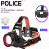 Налобный фонарь PL-134, 2х18650, P50 LED, Zoom - Image 2
