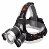 Налобний фонар BORUIT RJ3001, Акк., T6 LED, ZOOM, автомобільна зарядка - Image 4