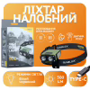 Налобный фонарь Rablex RB974, белый+красный свет, Type-C, 900 Lumen, велокрепление, Сенсор - Image 1
