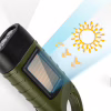 Ручной фонарь LS-015-3х0.5W, встроенный аккумулятор, динамо, солнечная батарея, - Image 3