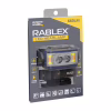 Налобний ліхтар Rablex RB980, жовтий + білий + червоний, 3хT6+4хCOB, Sensor, акум, Type-C - Image 1