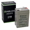Аккумуляторная батарея Rablex 6V 4.5Ah (RB645), свинцово-кислотная (SLA) - Image 5