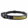 Налобный фонарь Bailong BL-W689-LM+2COB, Белый, Жёлтый, Motion Sensor, Li-Ion аккум., ЗУ Type-C, Box - Image 2
