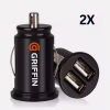 Автомобильное зарядное устройство USB x 2 GRIFFIN 2 USB, 2.1A - Image 1