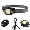 Налобный фонарь RB132, TM-G21, LED+COB, белый, красный, синий, Type C, магнит, подвес, подставка - Image 2