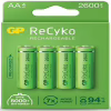 Аккумулятор GP ReCyko2700 R6 AA / Ni-MH 2600mAh 1.2V 1 шт.(в упаковке 4шт), блистр - Image 1
