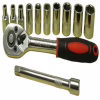 Набір інструментів ключ трещотка, подовжувач, головки, Tianfeng Tools 12pcs 8312 - Image 2