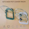 Подставка под крышки кастрюль на стену Kitchen pot cover rack 8649 - Image 8