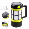 Фонарь для кемпинга 910-LED+COB, power bank, Li-Ion, солн. бат, ЗУ microUSB, Красный, Белый - Image 3