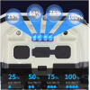 Налобный фонарь HX-816S-2COB PL-124, Белый, Красный, Motion Sensor, Waterproof, 1x18650, ЗУ Type-C - Image 8