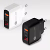 Сетевое зарядное устройство PD PKG034 (25W, 2xUSB, QC3.0, LED) - Image 1