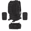 Рюкзак Тактический с подсумками B08 Black 55L 8142 - Image 2