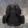 Рюкзак Тактический с подсумками B08 Black 55L 8142 - Image 6