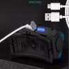 Налобний ліхтар Rablex RB955, жовтий+білий+червоний, T6+6хCOB, Zoom, Сенсор, акум, Type-C - Image 7