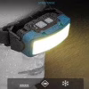 Налобный фонарь Rablex RB956, жёлтый+белый+красный, 4хCOB, Sensor, аккум, Type-C - Image 6
