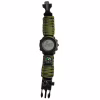 Часы наручные SKMEI 1213AG, PARACORD, ARMY GREEN BIG SIZE, Compass, термометр, кресало, 10464 - Image 3