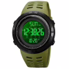 Годинники наручні SKMEI 2070AGWT, ARMY GREEN-BLACK, 9304 - Image 2