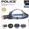 Налобный фонарь Police PL-153, P50, 2х18650 аккум, Type-C - Image 2