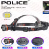 Налобный фонарь Police PL-154, P50, 3х18650 аккум, Type-C - Image 3
