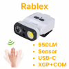 Налобный фонарь Rablex RB970, 1хXPG+1хCOB, Sensor, аккум, Type-C - Image 6