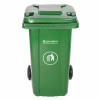 Контейнер для сміття Домівка 120L-B Зелений 120 л (000033127) - Image 1