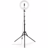 Набір блогера Hama Smartphone Tripod Steady-120 V2, 185см, Bluetooth, LED ring (00004659) - Image 1