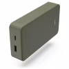 Батарея універсальна Hama 20000mAh, 15W/5V/3A, USB-C, USB-A, green (00201716) - Image 2